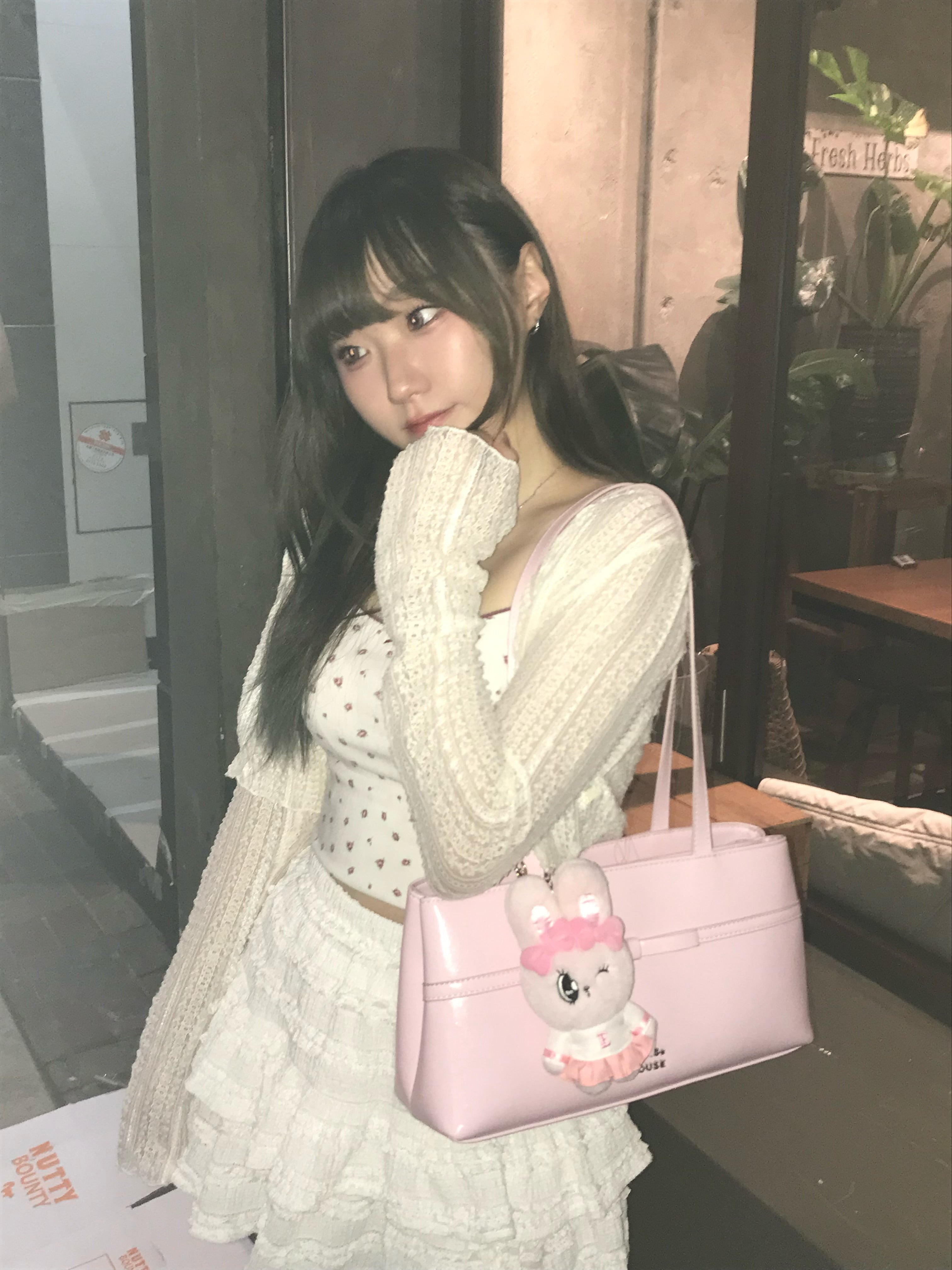 [香港現貨✨] [獨家代理🎀] Daisy Muse Ballerina Shoulder Bag - Soft Pink