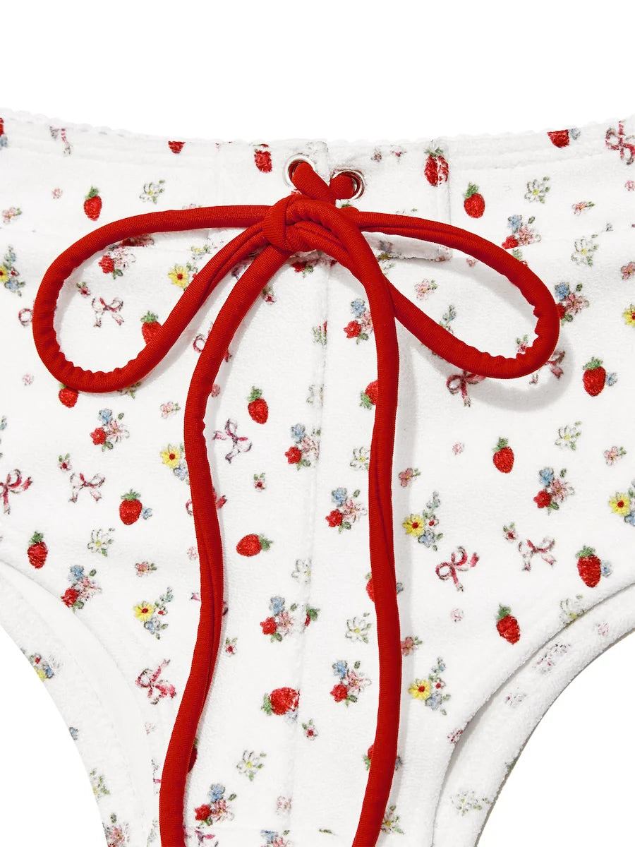 GLOWNY STRING BOOTY SHORTS / 3PATTERNS