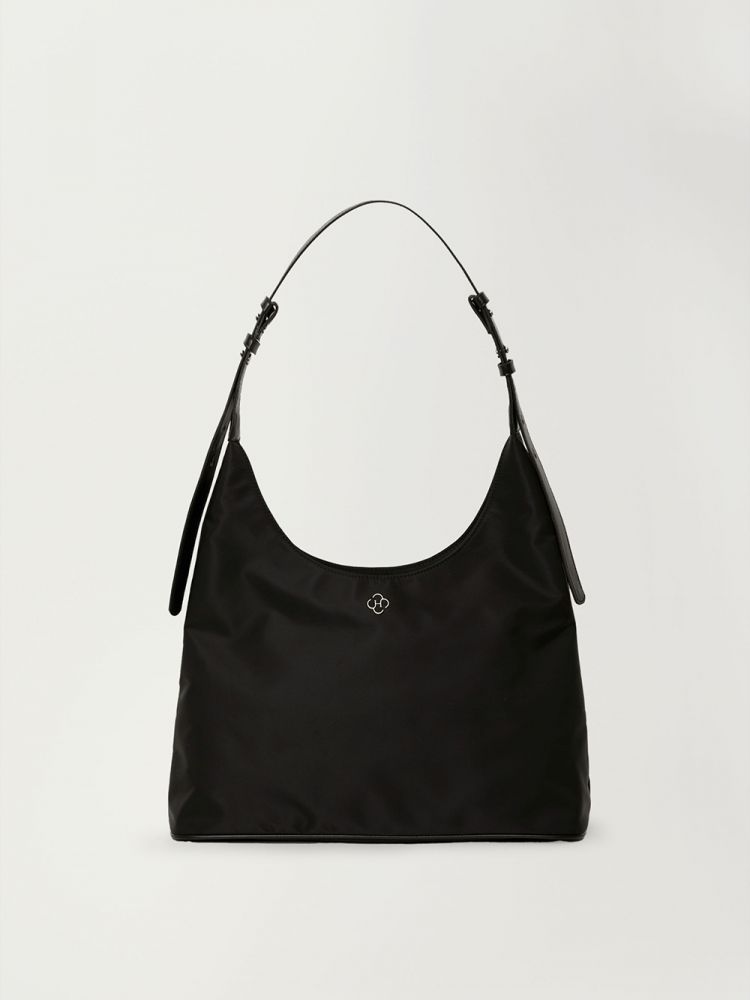 Heeari Ivy Nylon Shoulder Bag / Black