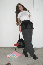 Yeomim belted boat bag (black)