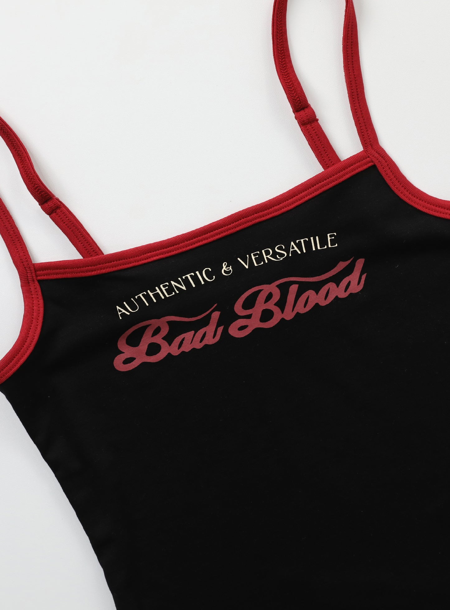 BADBLOOD Cindy String Tank Top / Black