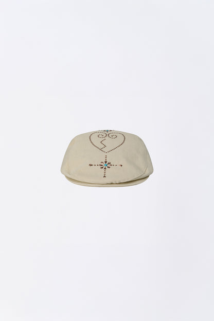 Boho Stud Hunting Cap Raw