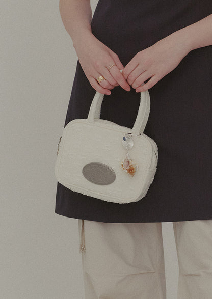 lotsyou Lumpy Bumpy Totebag / ivory