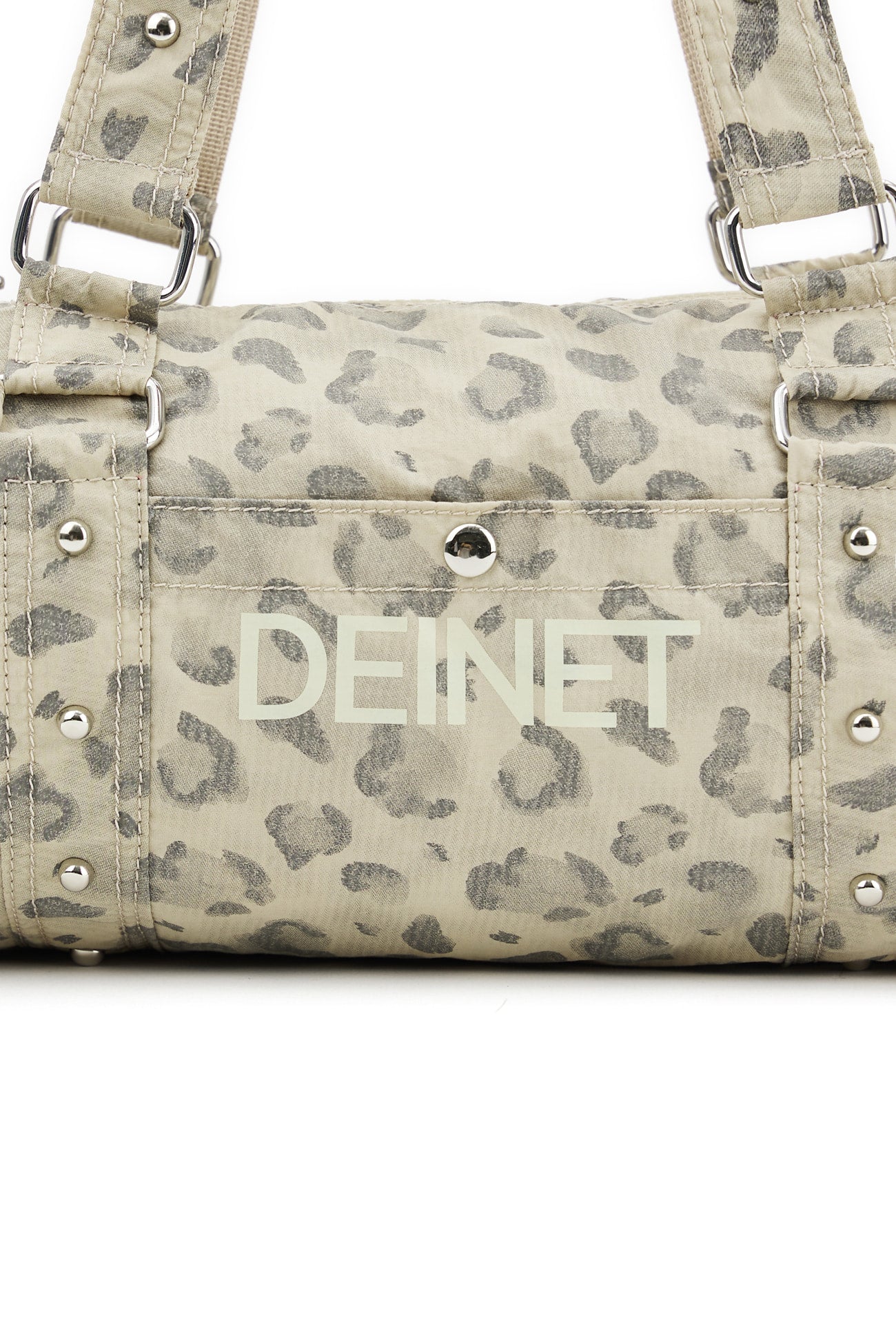 LOGO DUFFLE MINI BAG IN LEOPARD