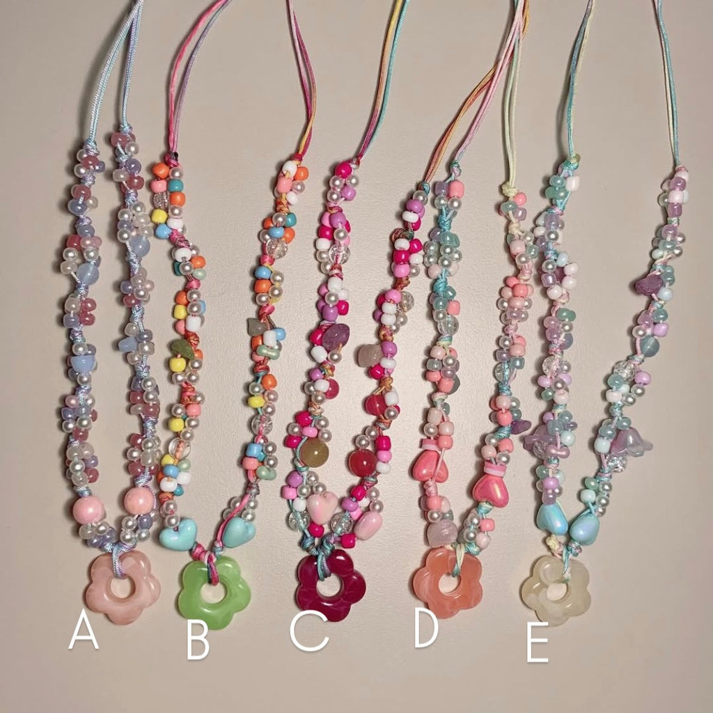abbie.acc Mini Floral Necklace / 11colors