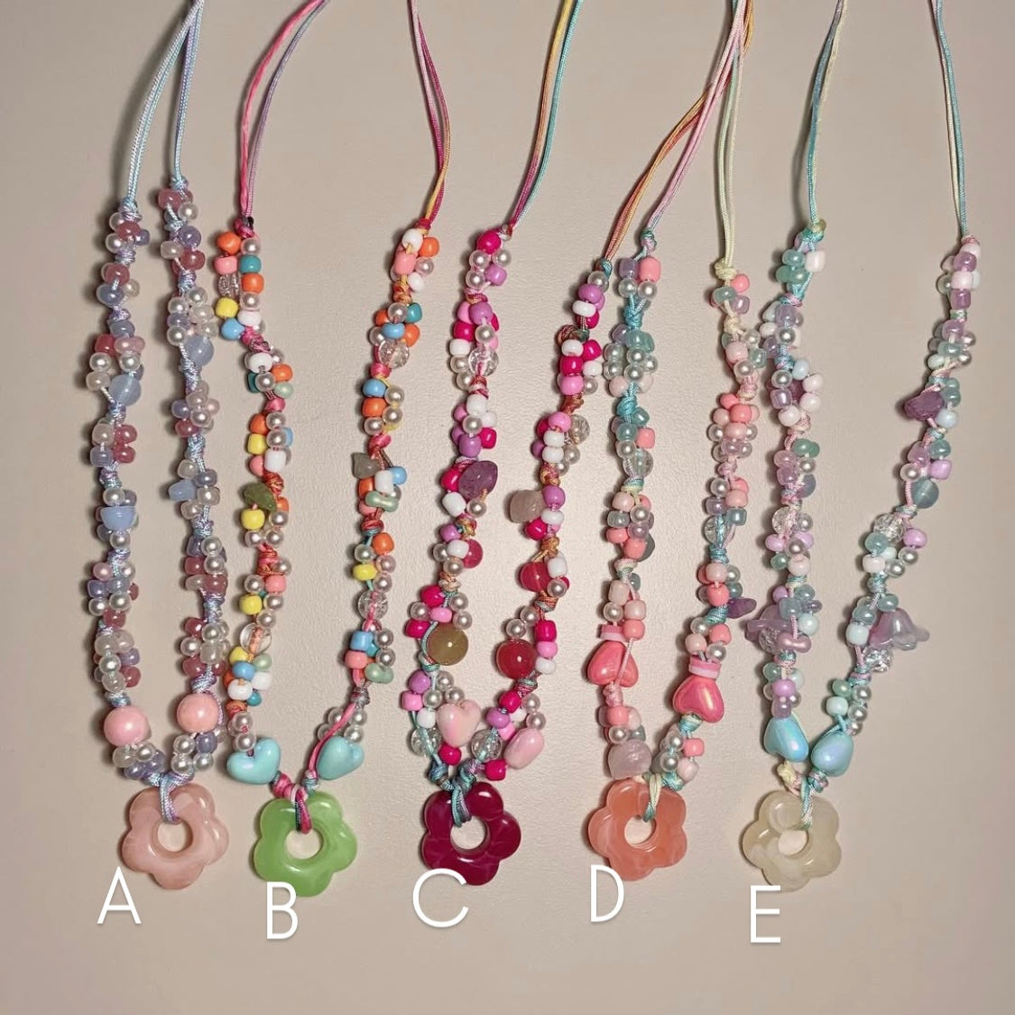 abbie.acc Mini Floral Necklace / 11colors