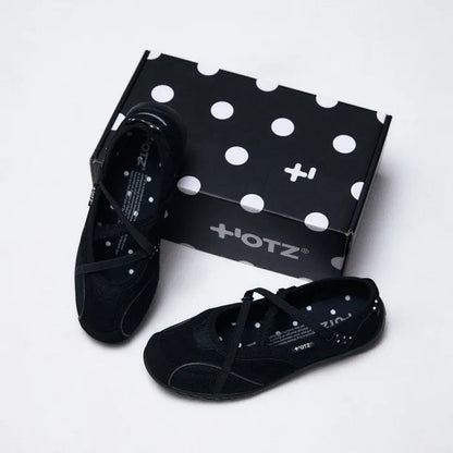 [:DOT EDITION] ROMARY Suede Banding Sneakers
