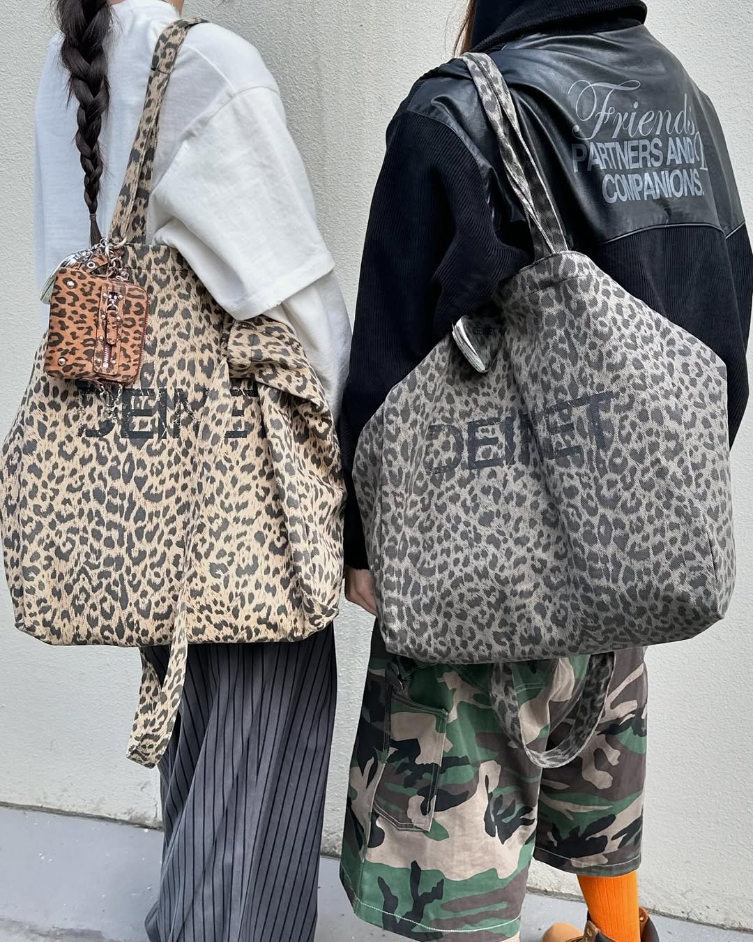 DEINET LOGO TWO WAY ECO BAG / 2COLORS