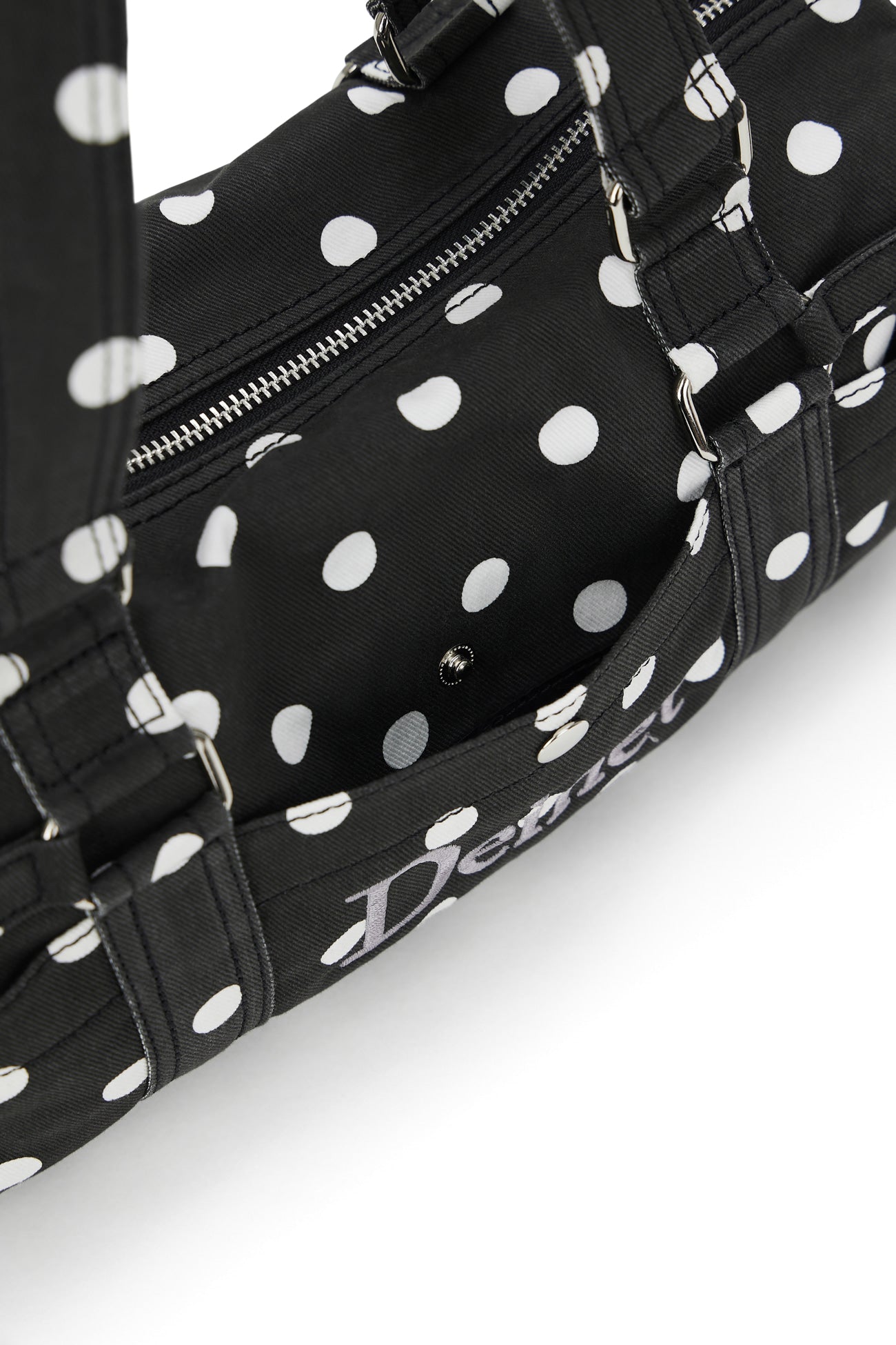 DEINET X TMV DOT DUFFLE MINI BAG IN BLACK