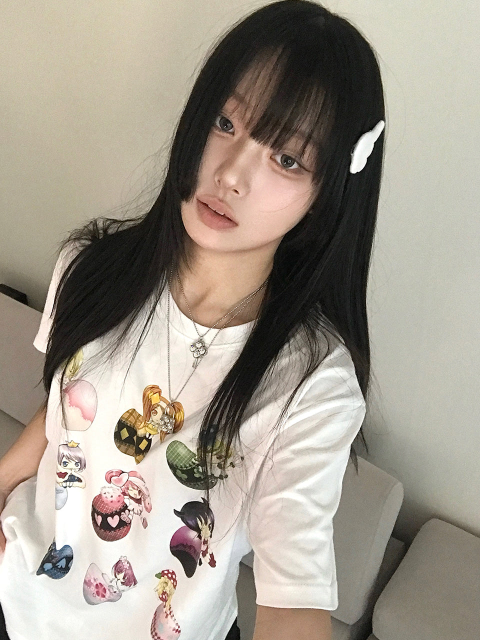 [LUVISTRUE] SHUGO CHARA! GROUP TEE(WHITE)