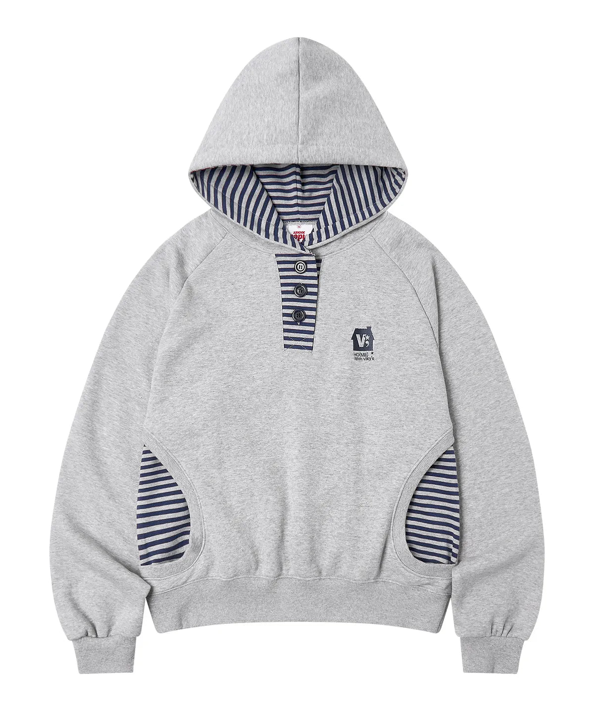 [video jockey] House Stripe Hoodie - 2colors
