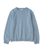 [TCM] starfish mini logo multi knit (dusty blue/light green/charocoal/)