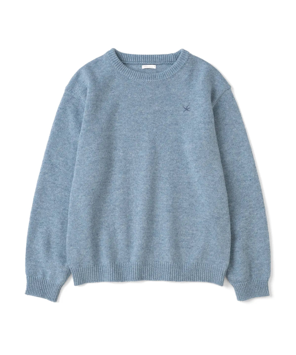[TCM] starfish mini logo multi knit (dusty blue/light green/charocoal/)