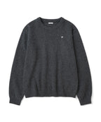 [TCM] starfish mini logo multi knit (dusty blue/light green/charocoal/)