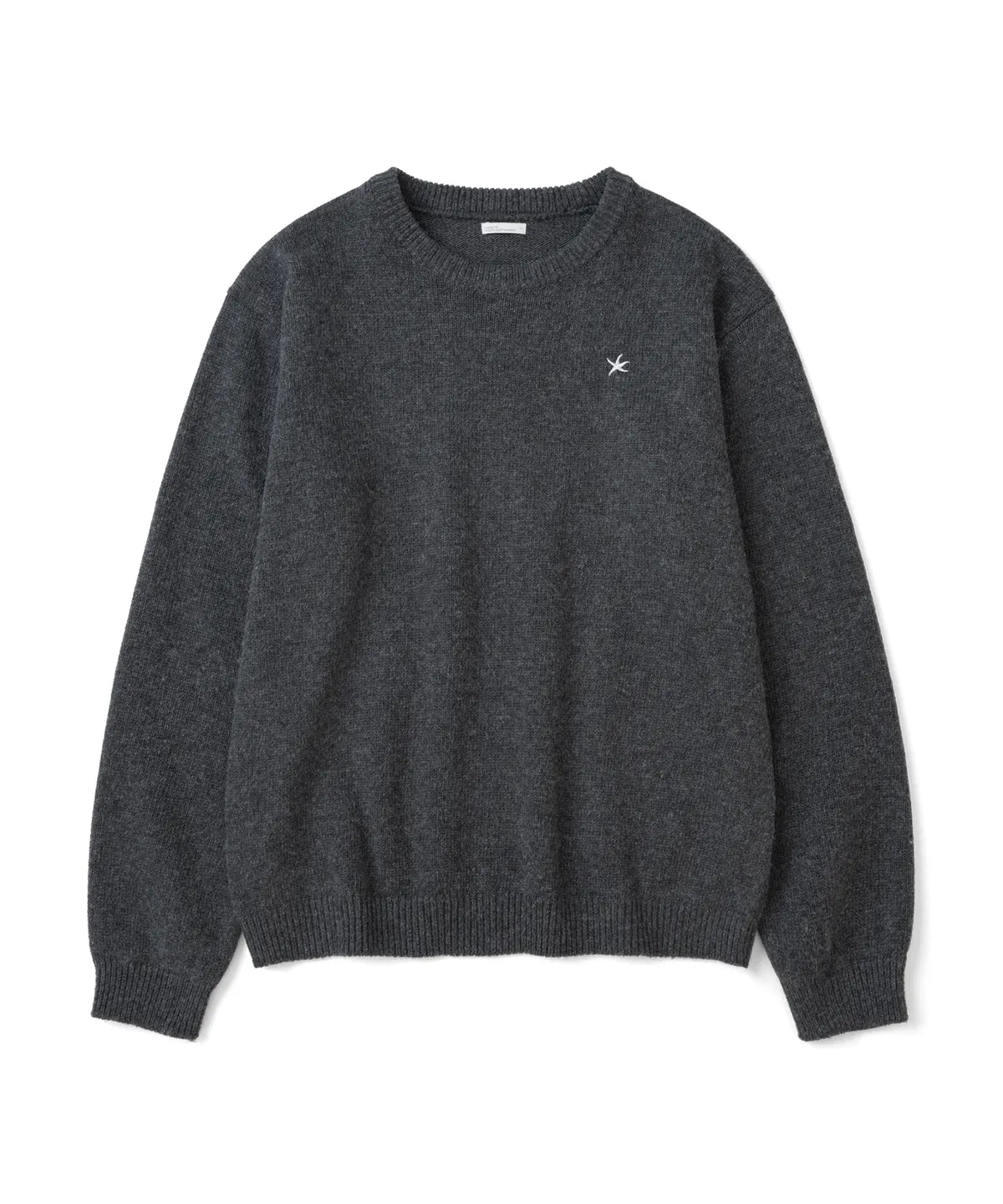 [TCM] starfish mini logo multi knit (dusty blue/light green/charocoal/)