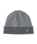 [TCM] reversible stripe beanie (grey)