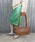 [Otie] TIED BOAT BAG_GRAIN BROWN
