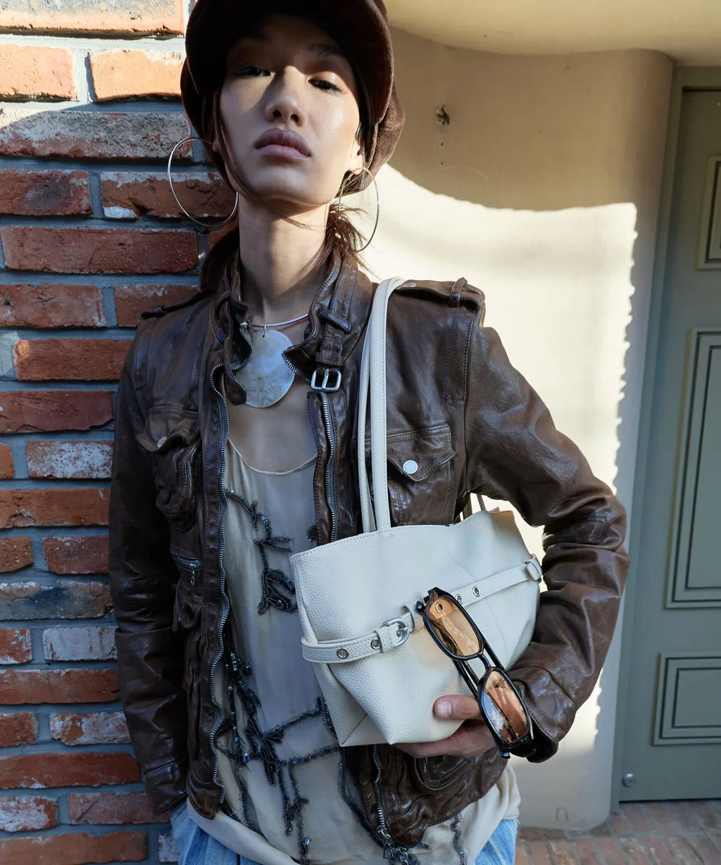 [Otie] TIED BOAT BAG_GRAIN OAT