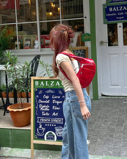 [SALE~13.01] Zoey Shoulder Bag - red