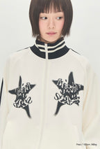 BYEOLBODA GEUDAE TRACK TOP [CREAM]
