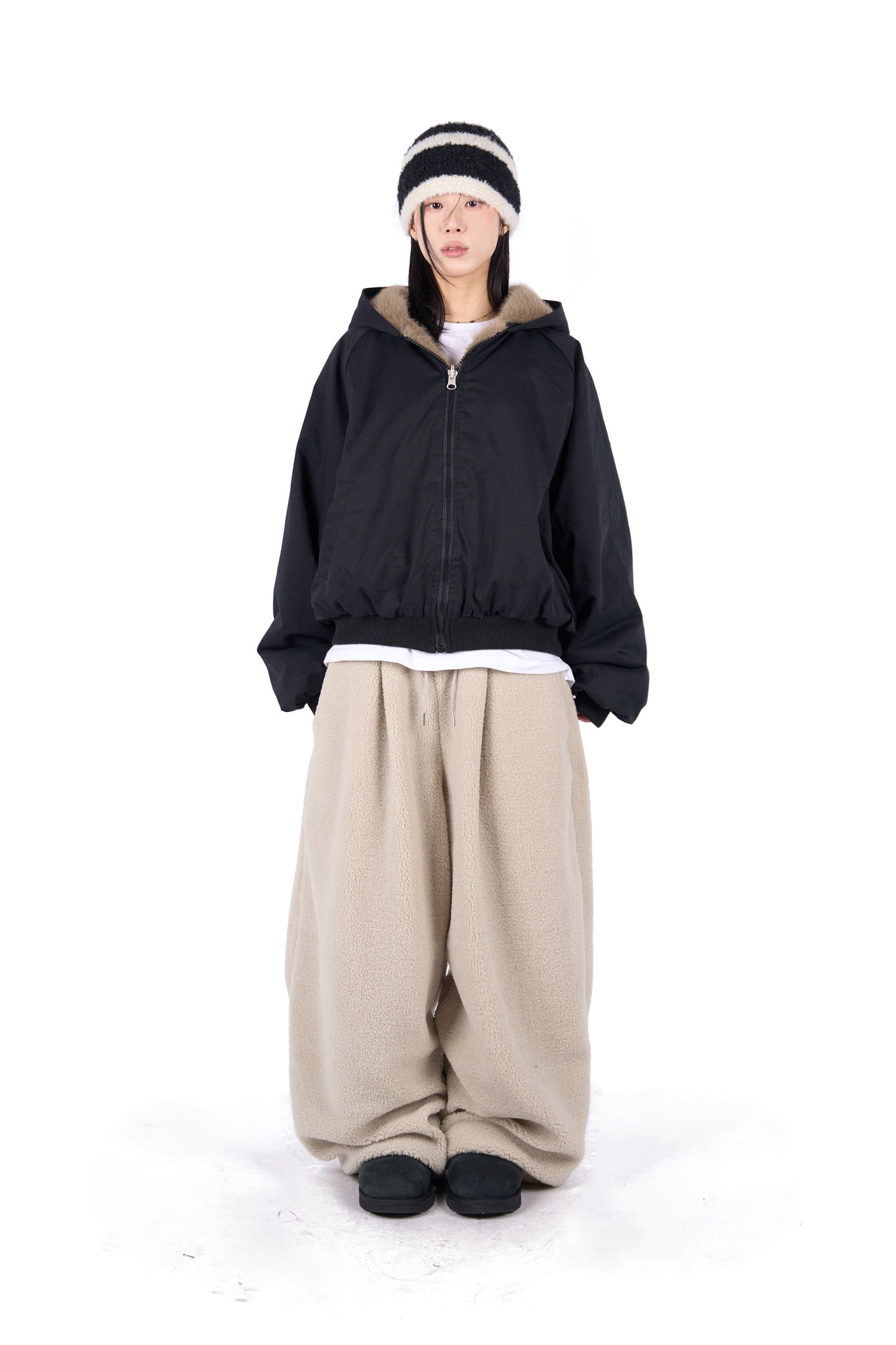 SOFT PILE PANTS - 4 COLORS