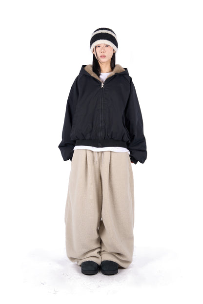 SOFT PILE PANTS - 4 COLORS