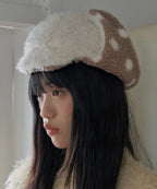 [POESIEDAME] WOOLY EARFLAP HAT - 2colors