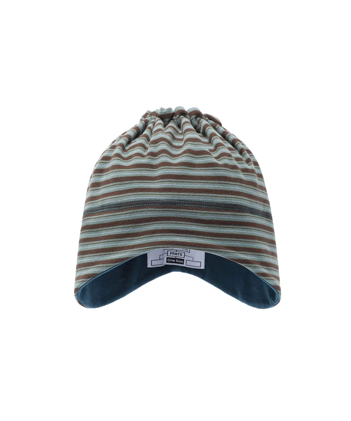 [ngc] FFATS FLEECE STRIPE EARFLAP BEANIE_3 COLORS