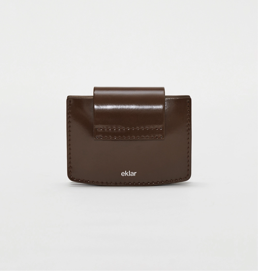 eklar Arco wallet / suede brown