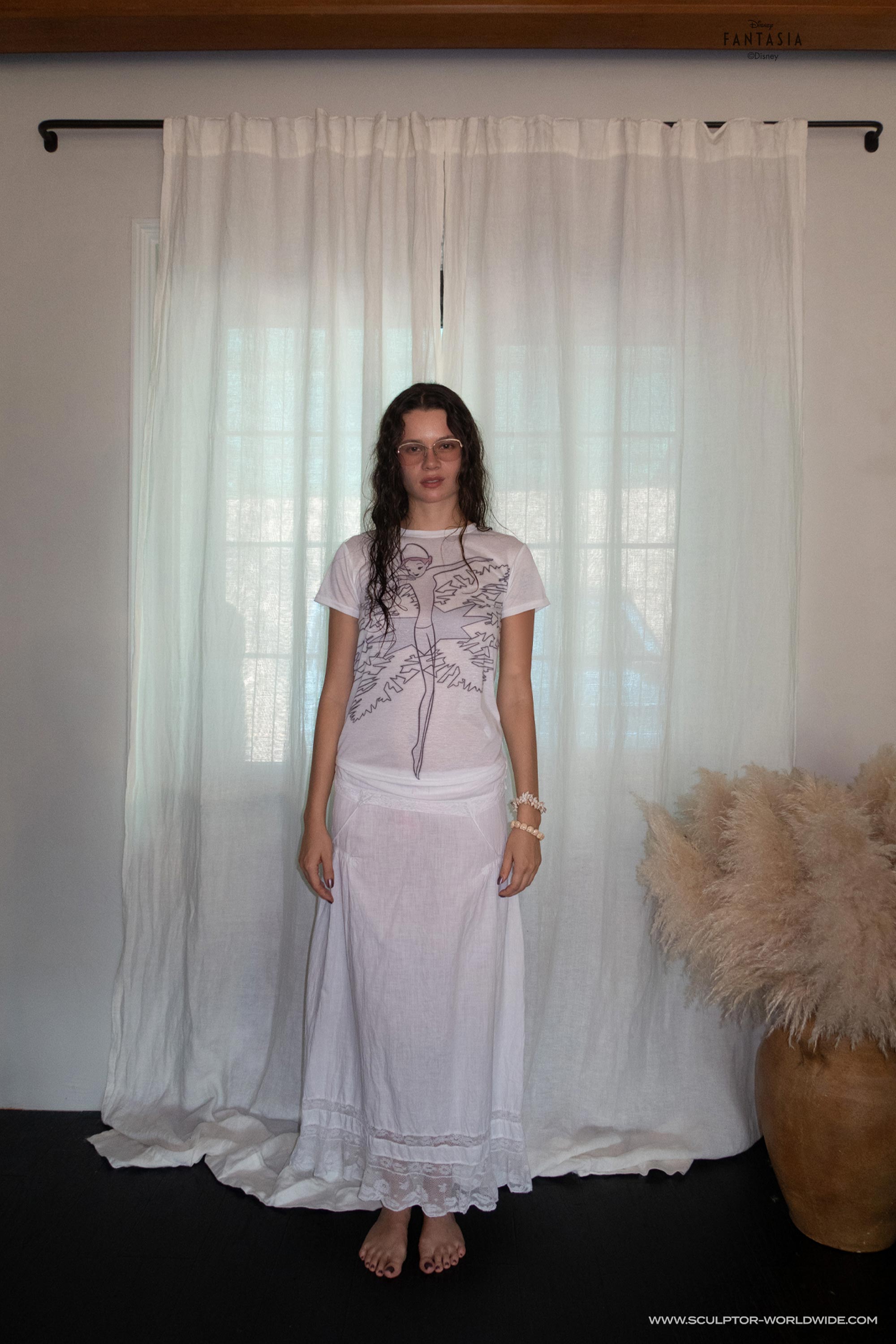 Sculptor X Fantasia] Fairy Tee White – dttmclub