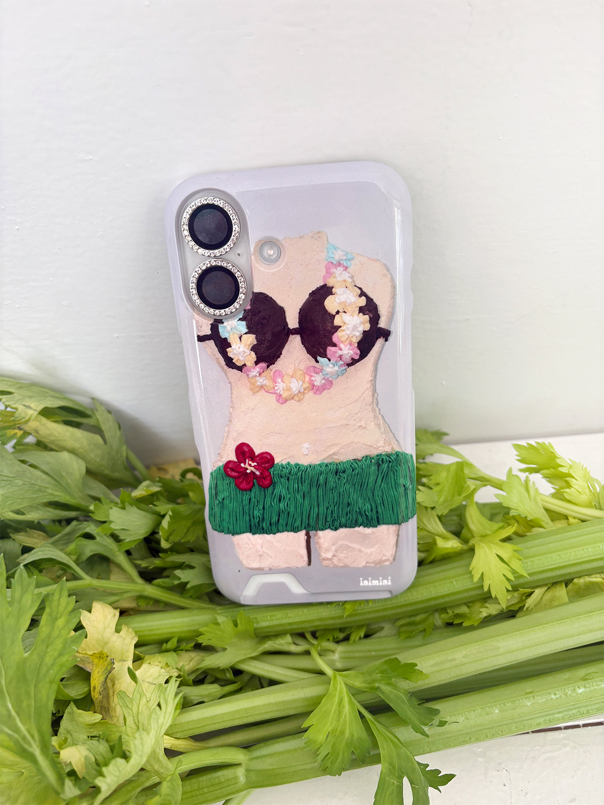 Hawaiian bikini phone case (有magsafe!!)