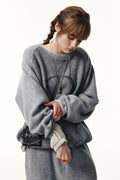 SMOOTH D LOGO KNIT PANTS & SWEATSHIRTS / 3COLORS