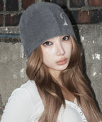[asur] Hairy Basic Knit Beanie - 3colors