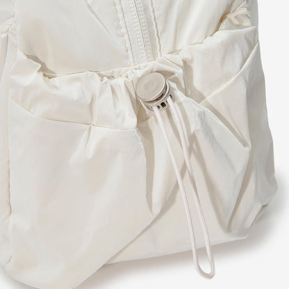 NB New Balance Glossy Ribbon Duffle Bag / White