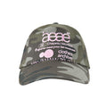 aeae WEB LOGO CAMO 5 PANNEL CAP - [GREEN]