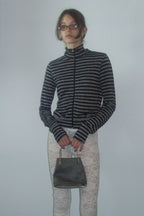 Sculptor 
Light Weight Striped Jersey Black