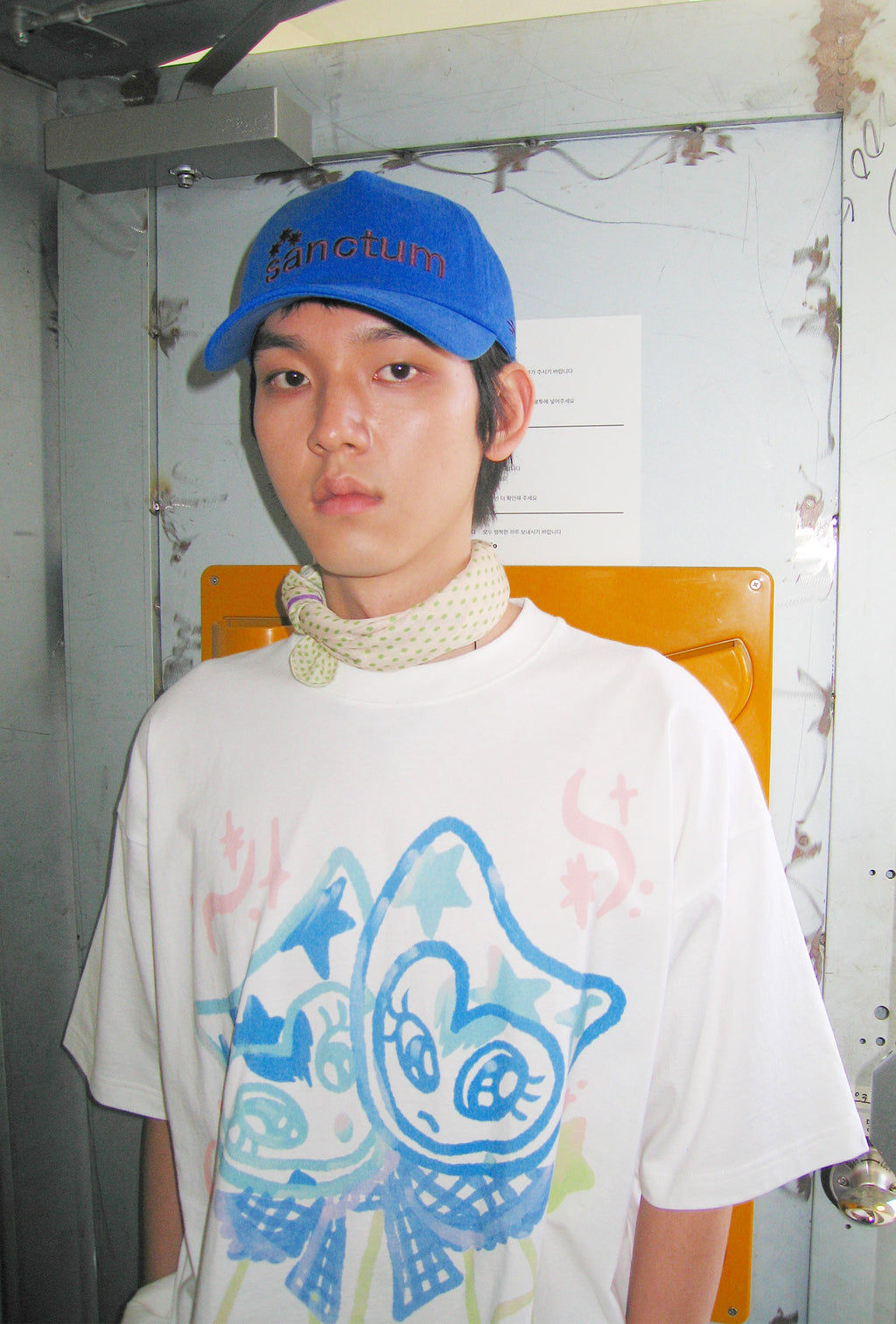 niceghostclub watercolor dolls big big tee [white]