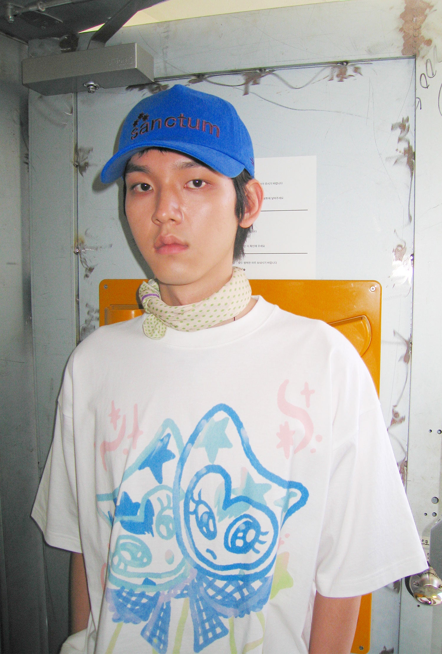 niceghostclub watercolor dolls big big tee [white]