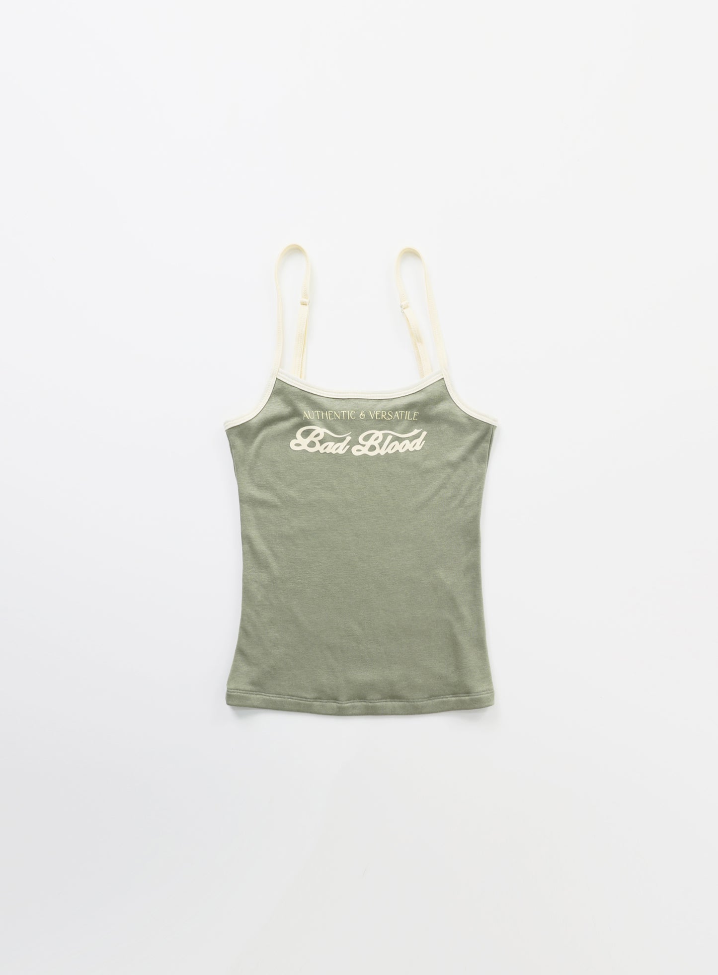 BADBLOOD Cindy String Tank Top / Khaki