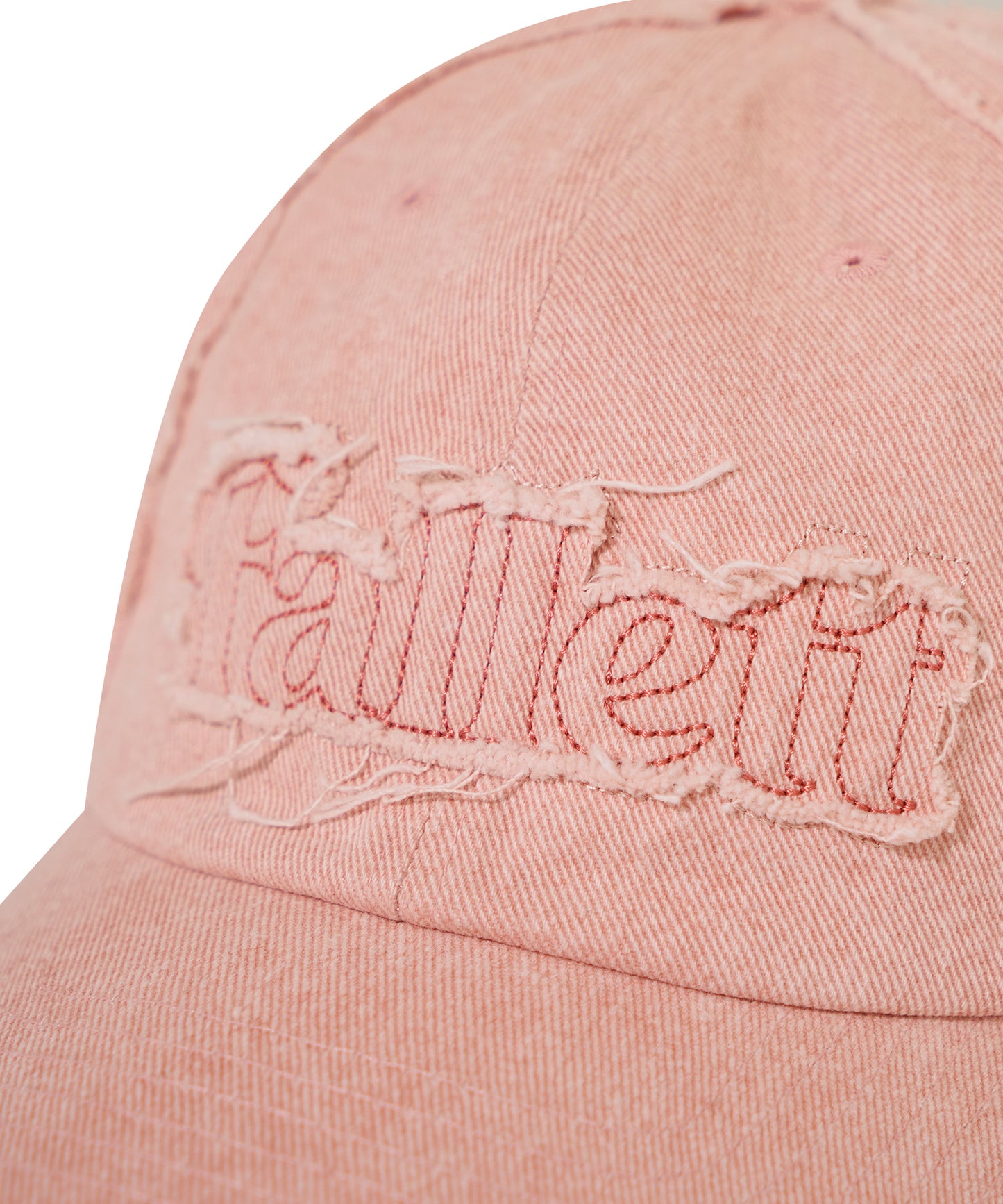 Fallett Applique Damage Ball Cap - pink