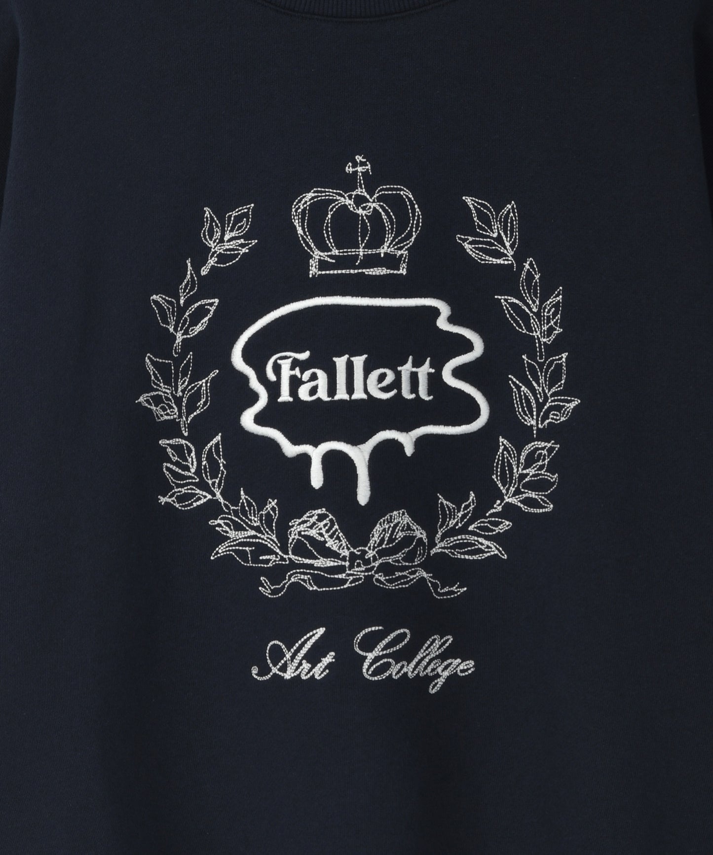 Fallett Classic Ivy League Sweatshirt / navy