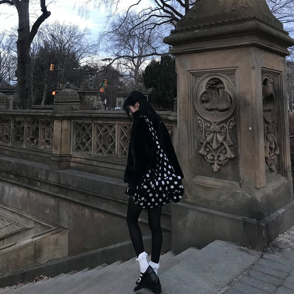 [Asa同款🎀] SIO SEOUL FLUFFY SHOULDER BAG / 5colors