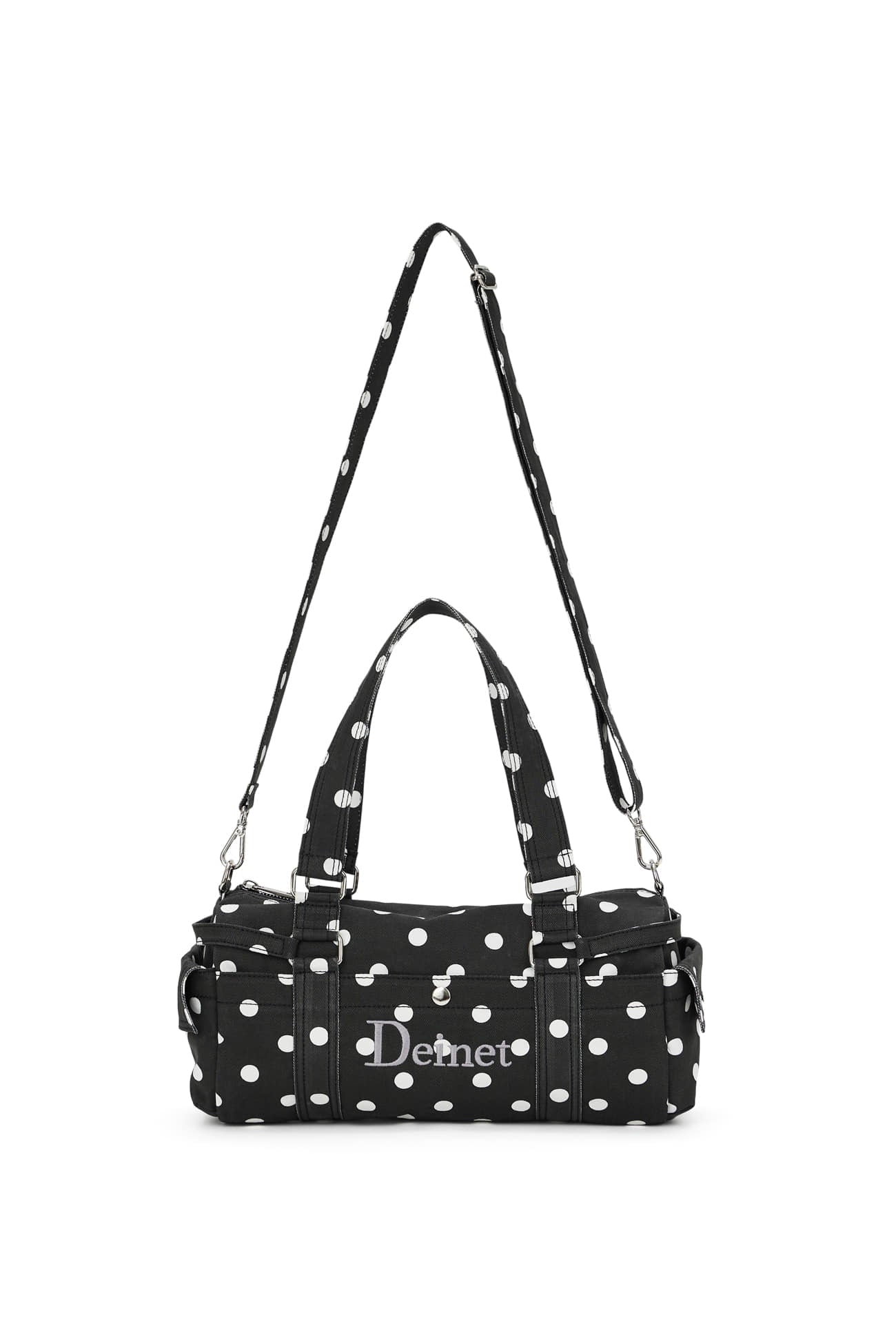 DEINET X TMV DOT DUFFLE MINI BAG IN BLACK
