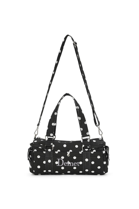 DEINET X TMV DOT DUFFLE MINI BAG IN BLACK