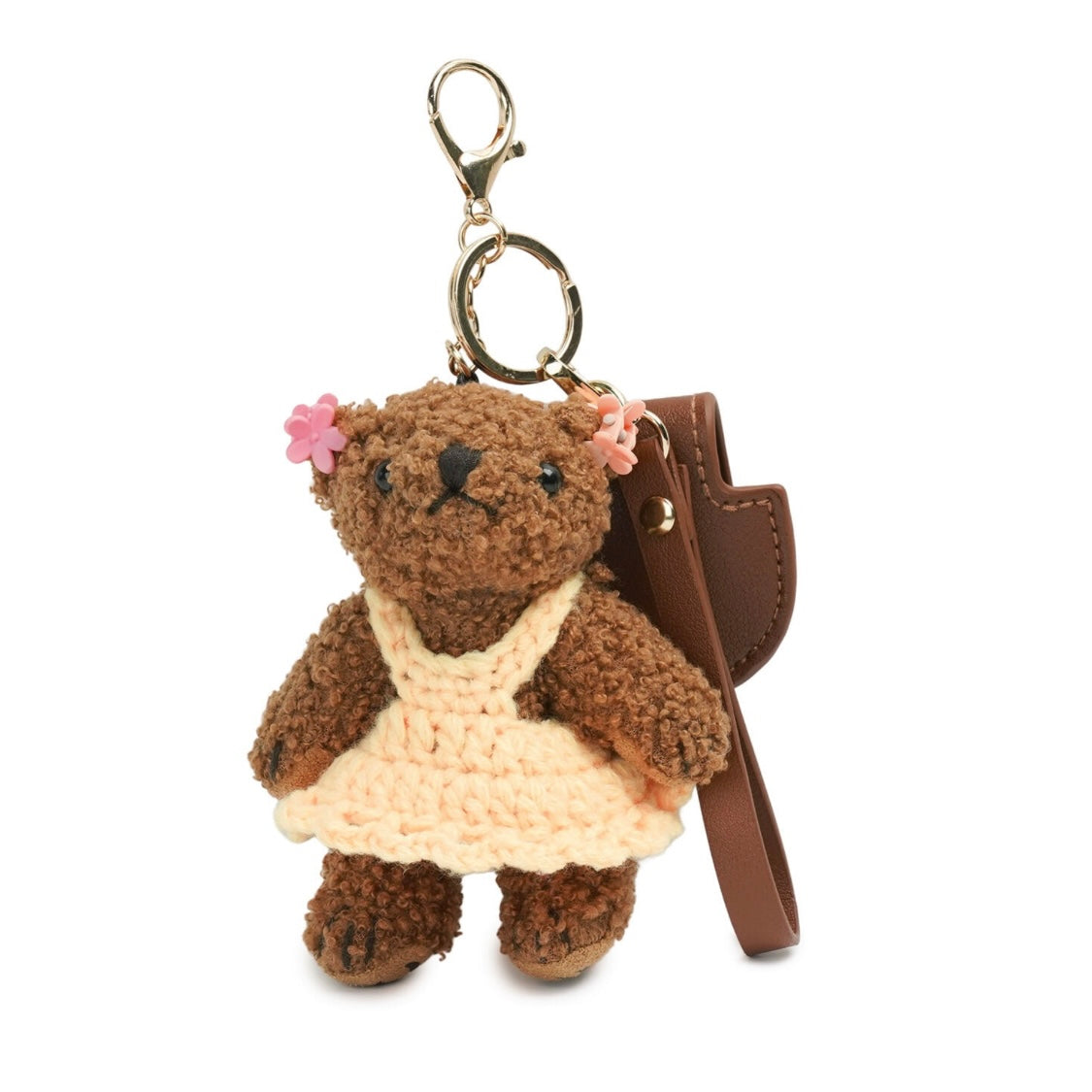 BEARPAW Bear Doll AirPods Case / Brown Mauna