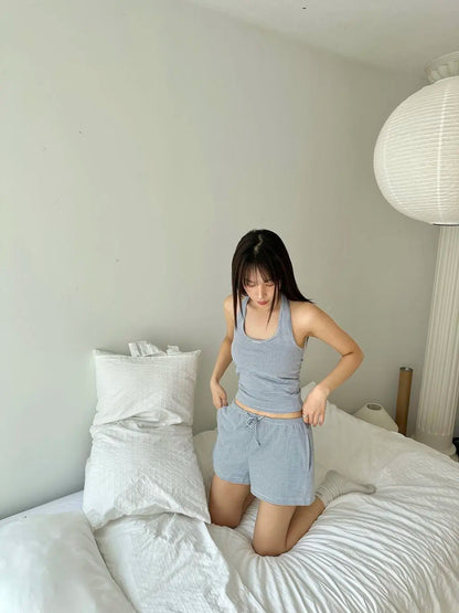 [B-BASIC] Summer Stripe Short Pants / 3colors
