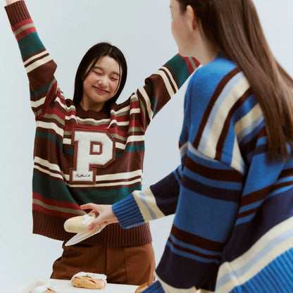 Called.P. Alphabet Rainbow Sweater (自選英文字母✨)