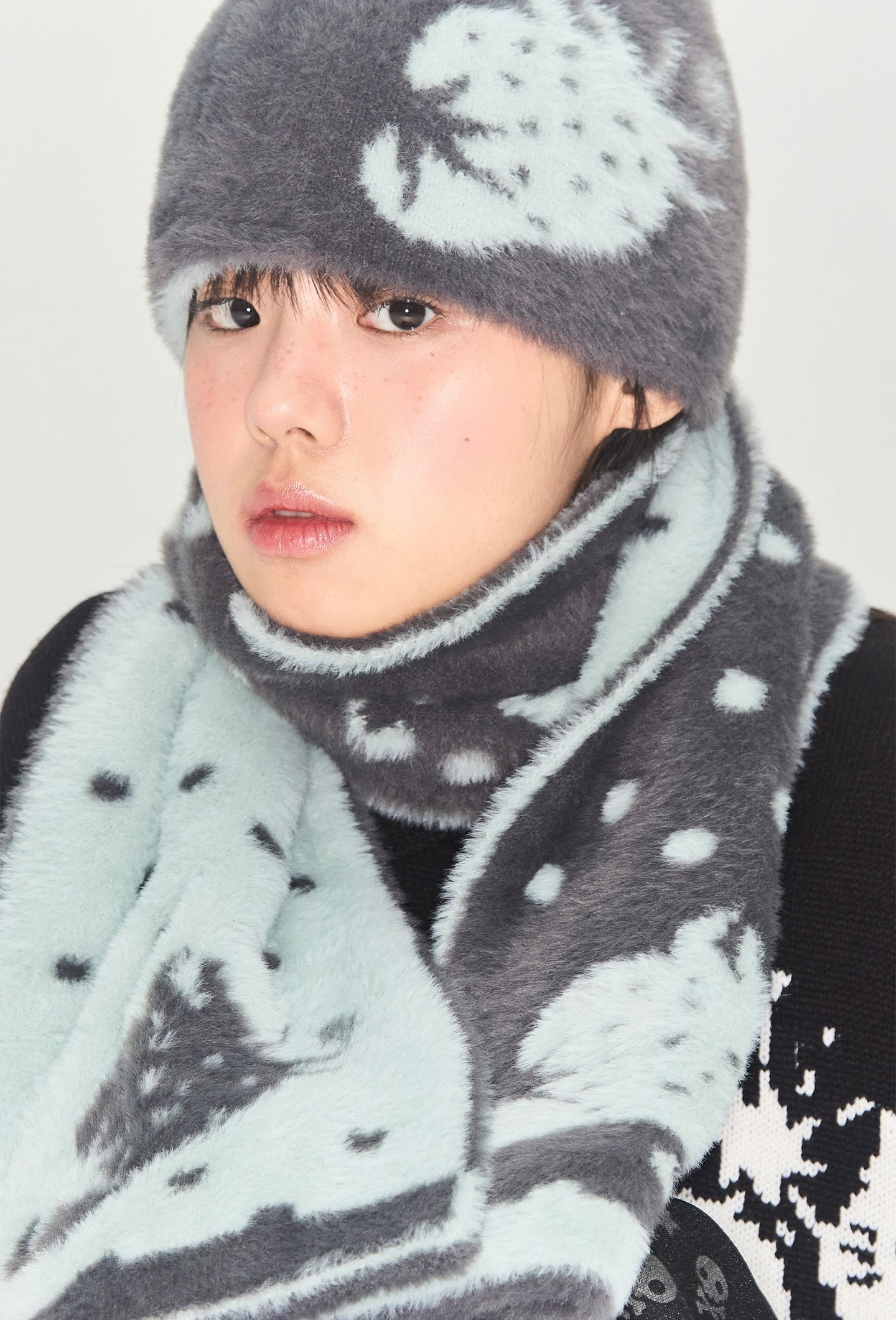 STAR BERRY MUFFLER / 5COLORS