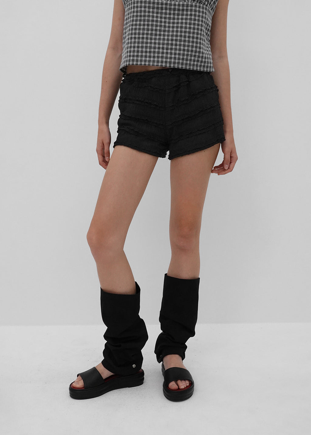 [韓國製造🇰🇷] Teepee Frill Banding Shorts / 2colors