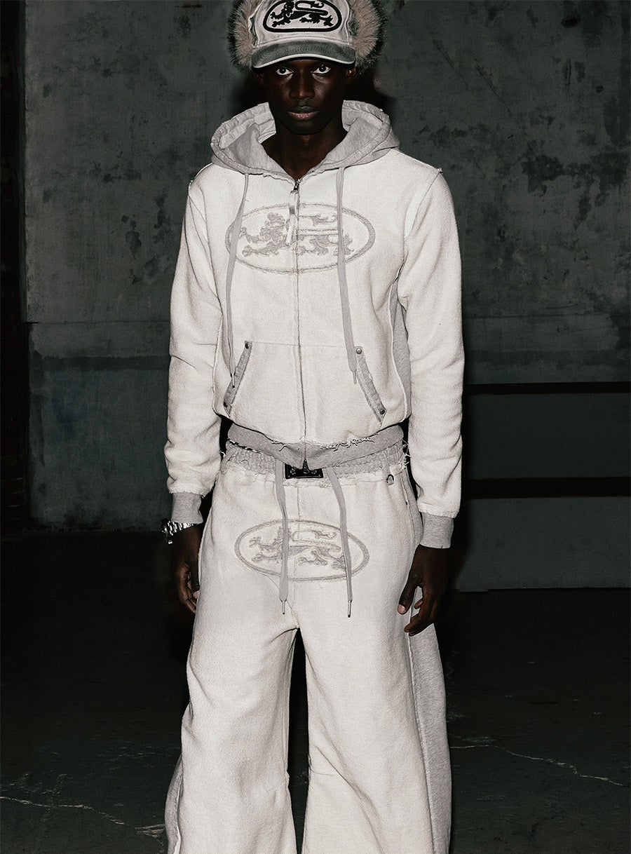 Mystic Capsule Hood Zip-Up - Inside Out Gray